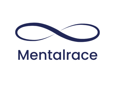 Mentalrace logo sininen