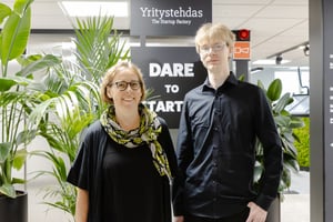 Biopsense Marja Tiirola ja Veli-Mikko Puupponen